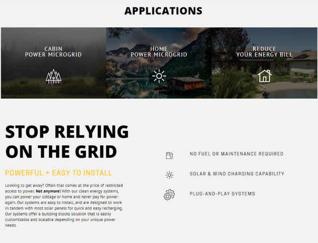 Home & Cabin Custom Off Grid Solar & Lithium Battery Kits in Other in Fort McMurray - Image 2