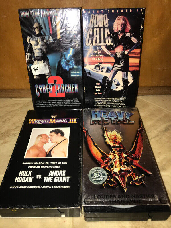 Cult VHS Movie $5+ ea HEAVY METAL WRESTLEMANIA III in CDs, DVDs & Blu-ray in St. Catharines