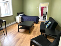 2 1/2 (1 bedroom) for September ($1150/month) Furnished
