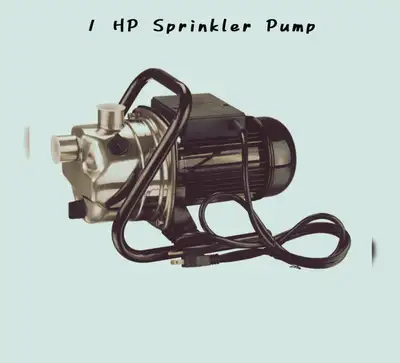 POWERFIST 1 HP Sprinkler Pump, View more