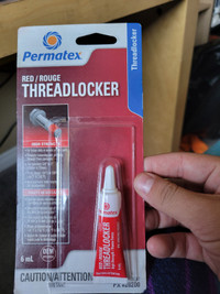 Red threadlocker