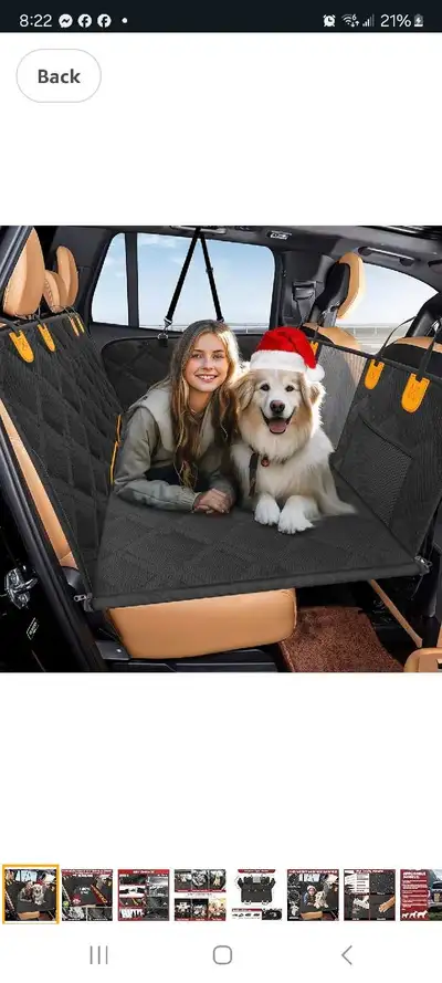 Back Seat Extender for pets brand new, View more