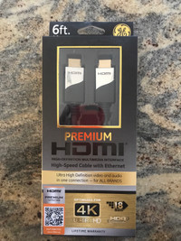 Premium HDMI high speed cable w Ethernet