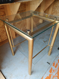 Glass table 