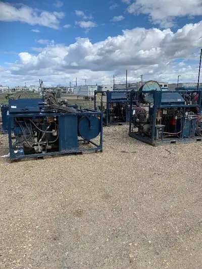 Various Oilfield Equipment and Tools Various Wireline Pressure Control 10K/15k Grease Injection Skid...