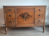 Antique Wood Dresser