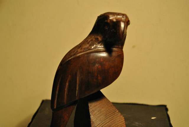 Wood Figurine of a Bird in Arts & Collectibles in Vancouver