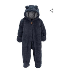 Carter’s Sherpa Bunting Suit - 9 Months
