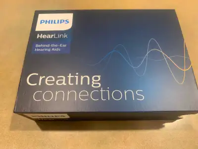 Philips HearLink Model 9010 - Behind the ear hearing aids Model 9010 MNR TR 2.4G NFM Asking $250.00...
