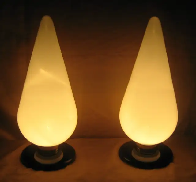 RARE Early Roger Rougier Opaque Lucite Tulip Bud Petal Lamps in Indoor Lighting & Fans in City of Toronto - Image 3