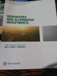 Derivatives And Alternative Investments