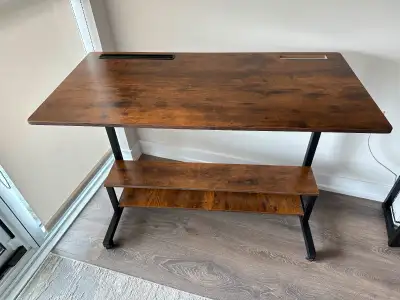Standing & Sitting Computer/Office Desk with Wheels! (LIKE NEW!), View more