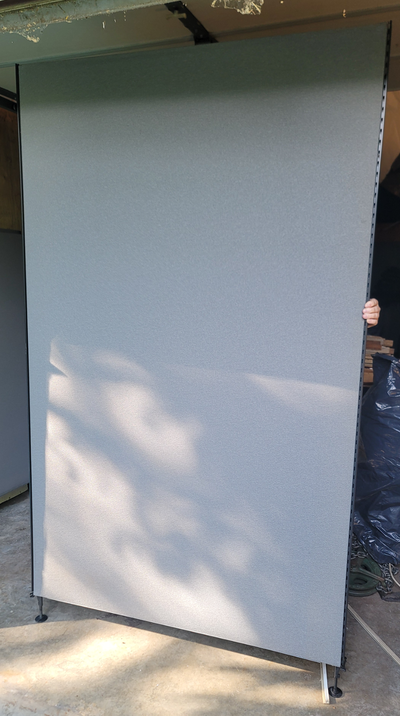 Modular adjustable cubical partitions with all the necessary hardware. These panels can be locked to...