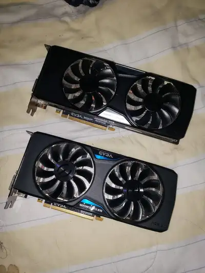 Graphic EVGA 970 4G and 960 2G, View more