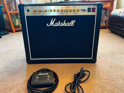 Marshall dsl40c Highlights • Classic Gain and Ultra Gain Channels • Pentode or Triode Operation (40W...