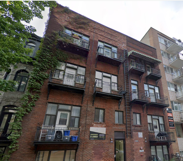 Studio for rent in McGill Ghetto 1250$