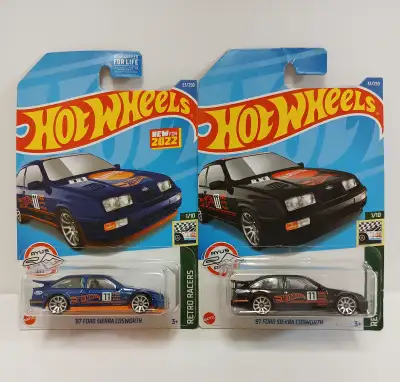 '87 Ford Sierra Cosworth. 2022 Hot Wheels Retro Racers 1/10, View more