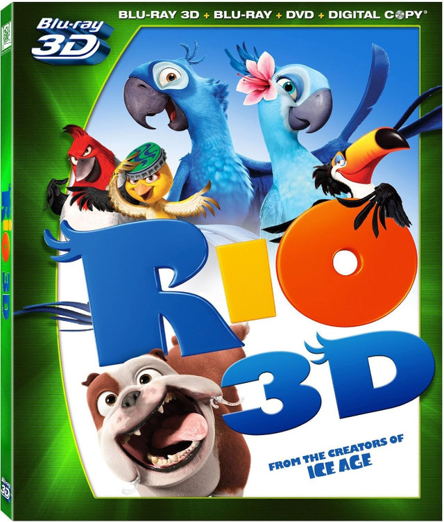 2 KIDS BLURAY 3D MOVIES FOR SALE dans CD, DVD et Blu-ray  à Hamilton - Image 2