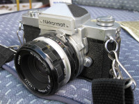NIKKORMAT FT N 35mm SLR Camera with 50mm Lens GC