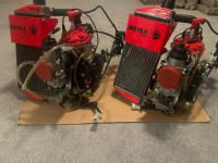 2 Rotax max go kart  engines