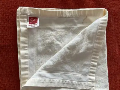 17 Dinner Napkins Beige by GARNIER THIEBAUT Made France, View more