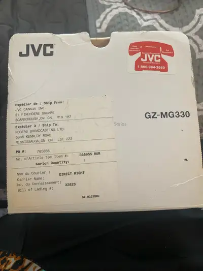 JVC GZ-MG330 Camcorder, View more
