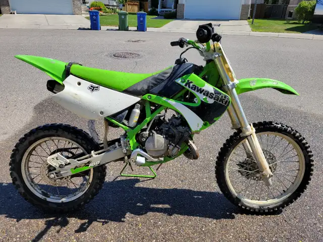 Kawasaki Motocross Dirt Bike for Sale (100cc). in Dirt Bikes & Motocross in Calgary - Image 2