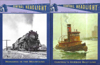 2 Issues of CENTRAL HEADLIGHT Railway Magazine 2011 New York