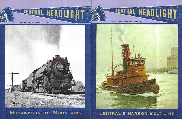 2 Issues of CENTRAL HEADLIGHT Railway Magazine 2011 New York in Magazines in Ottawa