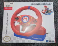 Ninetendo Switch Mario Kart Steering Wheel and Foot Pedals