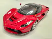 Ferrari LaFerrari Rosso Corsa Red 1:18 Diecast Hot Wheels Elite