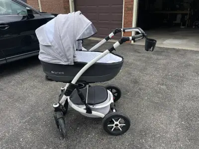 European Style 2-in-1 Stroller – Bassinet & Toddler Seat, View more