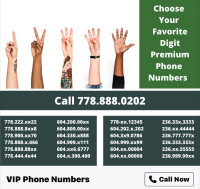 Premium Phone Numbers. Buy from Store with Complete confidence