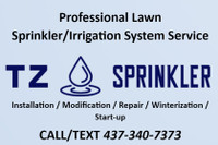 BEST GTA Lawn Sprinkler/Irrigation Service