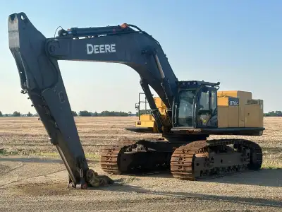 2017 John Deere 870G Excavator. Air Conditioner, Air Ride Seat, Positive Air Shutoff, Eberspacher En...