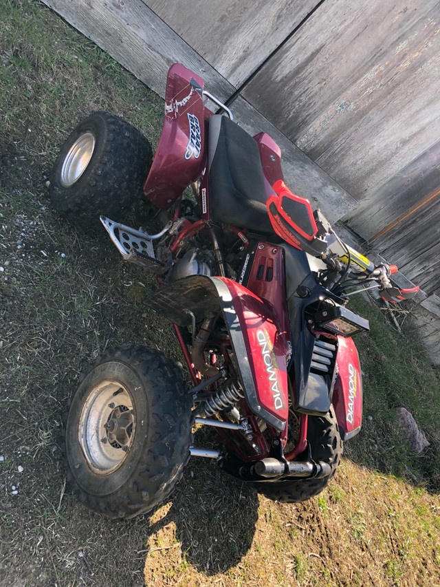 2004 Yamaha warrior 350, fast and fun,. in ATVs in Barrie - Image 4