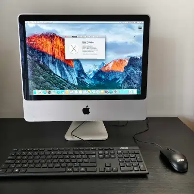 Amazing Apple iMac 20-inch in great shape With Keyboard and Mous, View more