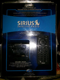 Sirius Satellite Radio Stiletto Home Kit SLH1 New In Package