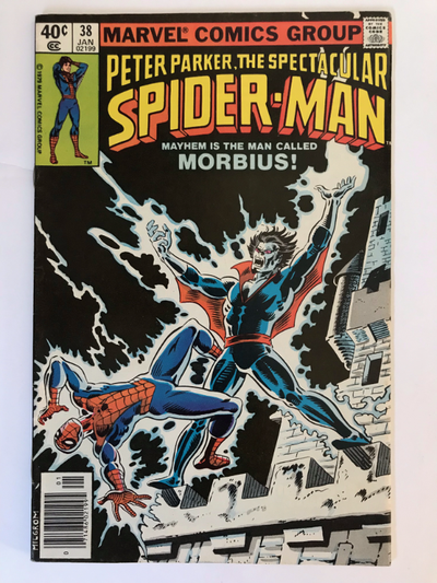 Spectacular Spider-Man #38 Morbius, View more