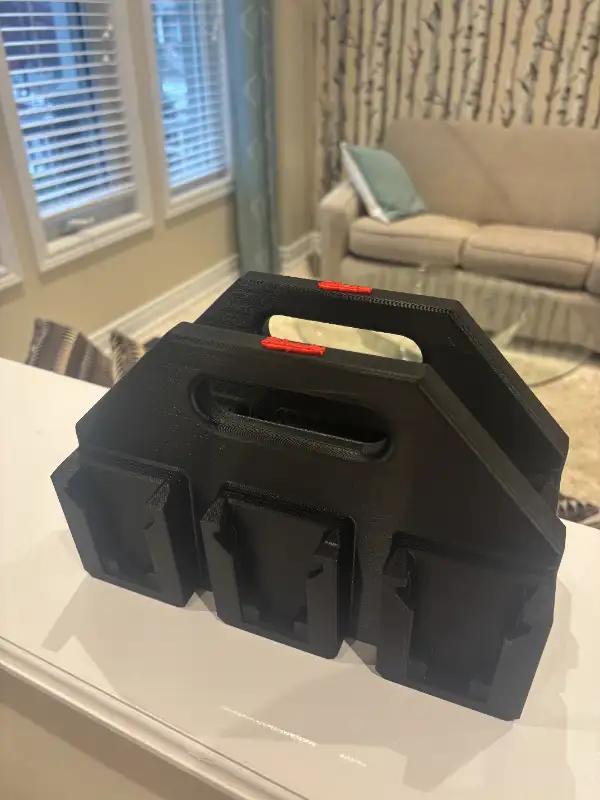 Milwaukee M18 Battery Caddy Holder 6-Pack (Custom), Packout in Power Tools in Markham / York Region - Image 4