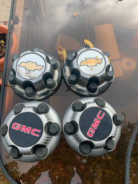Chevy truck hub caps