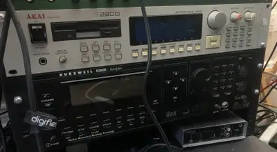 Kurzweil k2000 rs  and Akai s2800 for sale, View more