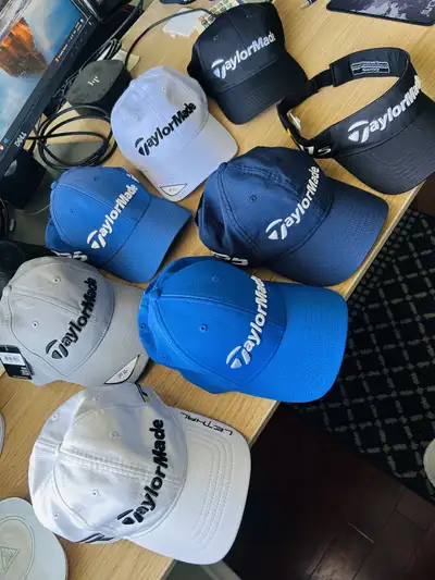 New TaylorMade Golf Caps (8) from Personal Collection, View more