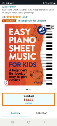 Learn to play keyboard & piano,  brand new 