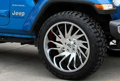 Selling 5 brand new tires with rims, used for only 2 months. Selling my jeep so no need this tires a...