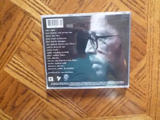 Unplugged – Eric Clapton   CD    $3.0062863730947457121