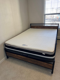 Bed Set in Excellent Condition (Queen Size) 