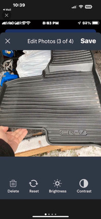 Honda CRV winter mats
