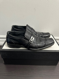 Aldo Men’s Black Leather Dress Shoes Size 8