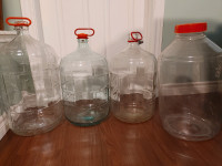 Glass and Plastic Carboys